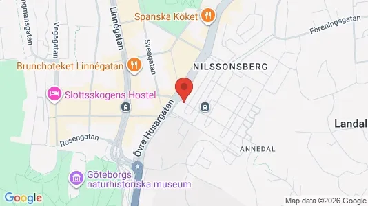 Lägenheter att hyra i Göteborg Centrum - kort over placeringen
