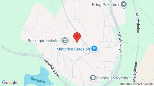 Lägenheter att hyra i Göteborg Östra - kort over placeringen