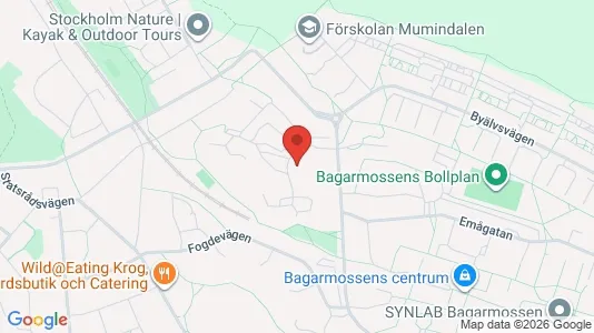 Lägenheter att hyra i Söderort - kort over placeringen