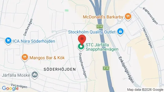 Lägenheter att hyra i Södermalm - kort over placeringen