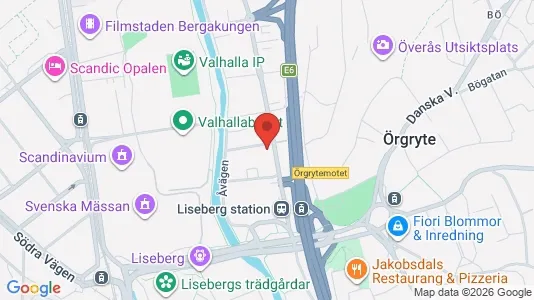 Lägenheter att hyra i Örgryte-Härlanda - kort over placeringen