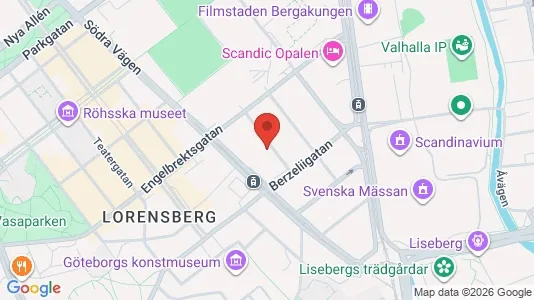 Lägenheter att hyra i Örgryte-Härlanda - kort over placeringen