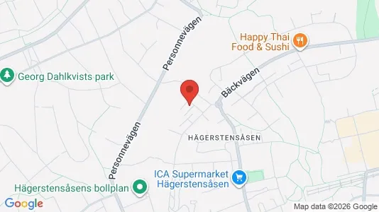 Lägenheter att hyra i Söderort - kort over placeringen
