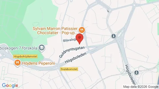 Lägenheter att hyra i Majorna-Linné - kort over placeringen