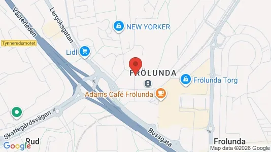 Lägenheter att hyra i Askim-Frölunda-Högsbo - kort over placeringen