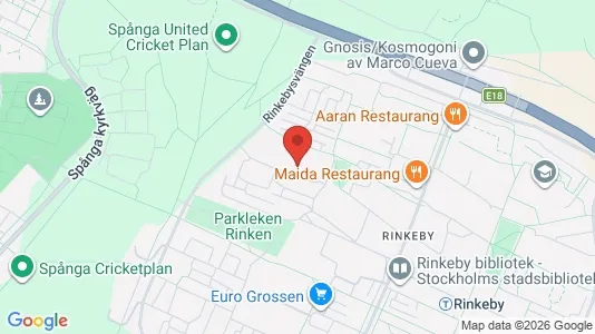 Lägenheter att hyra i Västerort - kort over placeringen