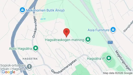 Lägenheter att hyra i Söderort - kort over placeringen