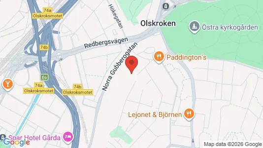 Lägenheter att hyra i Örgryte-Härlanda - kort over placeringen