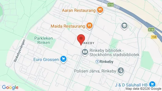 Lägenheter att hyra i Västerort - kort over placeringen