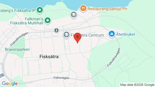 Lägenheter att hyra i Nacka - kort over placeringen