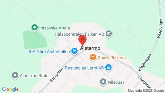 Lägenheter att hyra i Uppvidinge - kort over placeringen