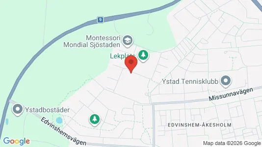 Lägenheter att hyra i Trelleborg - kort over placeringen