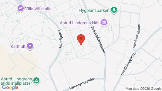 Lägenheter att hyra i Vimmerby - kort over placeringen