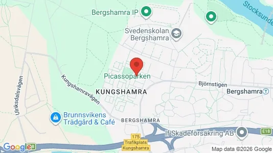 Lägenheter att hyra i Solna - kort over placeringen