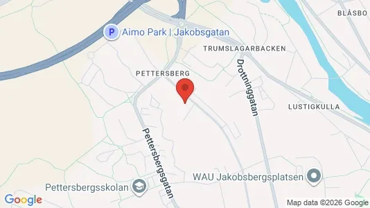 Lägenheter att hyra i Västerås - kort over placeringen