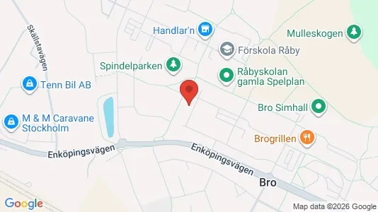 Lägenheter att hyra i Upplands-Bro - kort over placeringen