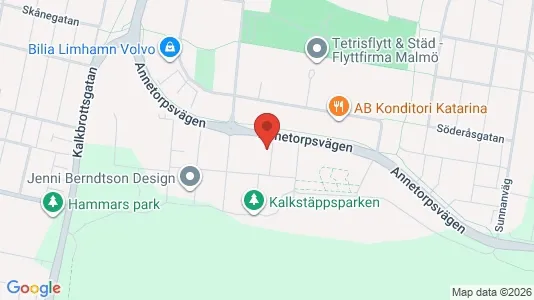 Lägenheter att hyra i Limhamn/Bunkeflo - kort over placeringen