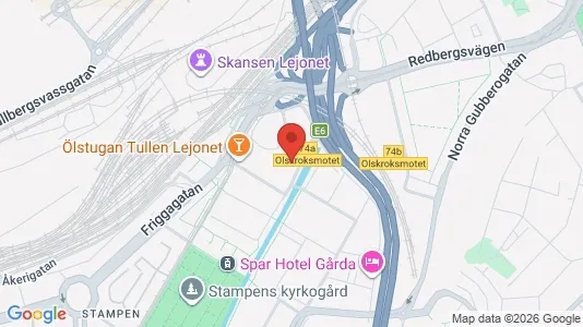 Lägenheter att hyra i Örgryte-Härlanda - kort over placeringen