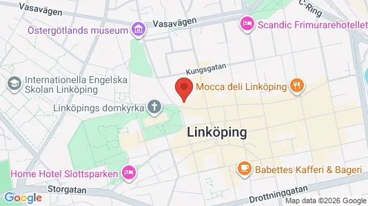Lägenheter att hyra i Linköping - kort over placeringen