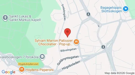 Lägenheter att hyra i Majorna-Linné - kort over placeringen