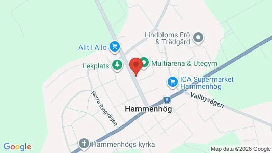 Lägenheter att hyra i Simrishamn - kort over placeringen