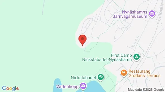 Lägenheter att hyra i Nynäshamn - kort over placeringen