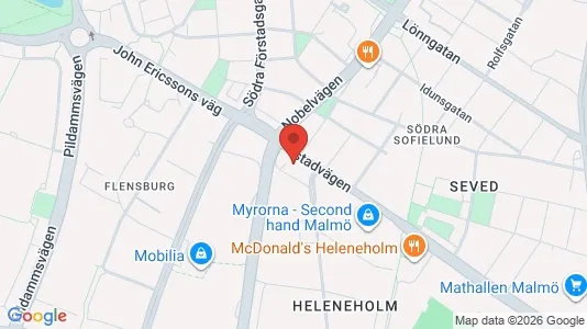 Lägenheter att hyra i Sofielund - kort over placeringen