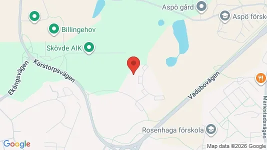 Lägenheter att hyra i Falköping - kort over placeringen