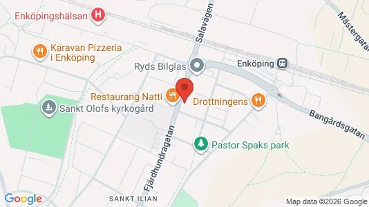 Lägenheter att hyra i Enköping - kort over placeringen