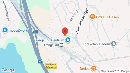 Lägenheter att hyra i Huddinge - kort over placeringen