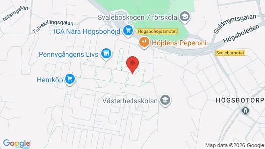 Lägenheter att hyra i Majorna-Linné - kort over placeringen