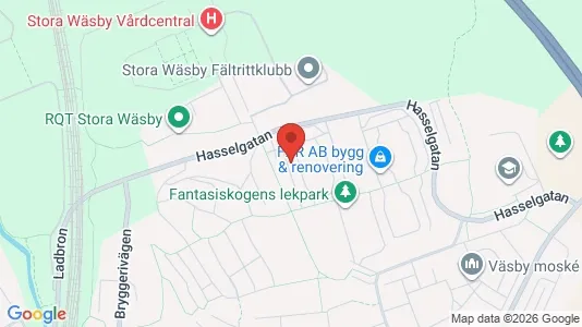 Lägenheter att hyra i Upplands Väsby - kort over placeringen