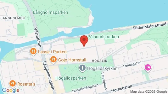 Lägenheter att hyra i Södermalm - kort over placeringen