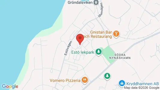 Lägenheter att hyra i Nynäshamn - kort over placeringen