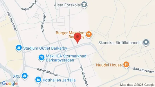 Lägenheter att hyra i Järfälla - kort over placeringen