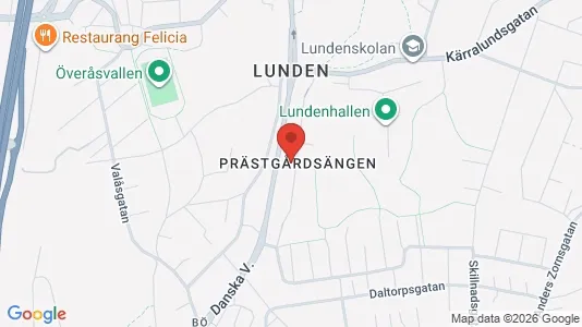 Lägenheter att hyra i Örgryte-Härlanda - kort over placeringen