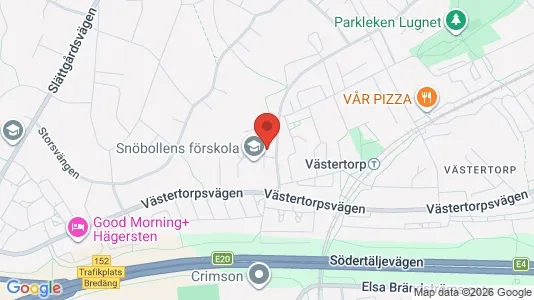 Lägenheter att hyra i Söderort - kort over placeringen