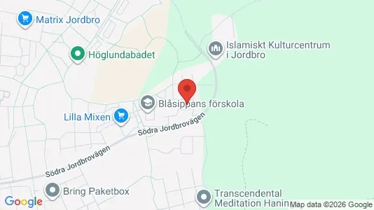 Lägenheter att hyra i Haninge - kort over placeringen