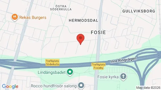 Lägenheter att hyra i Fosie - kort over placeringen