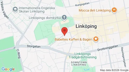 Lägenheter att hyra i Linköping - kort over placeringen