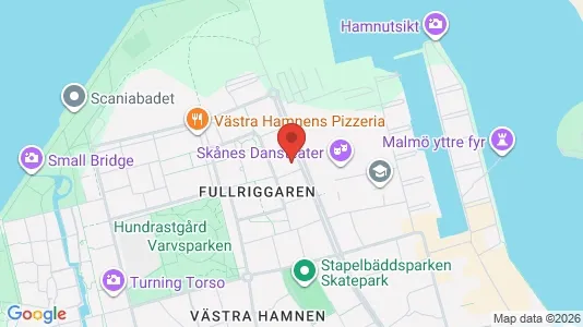 Lägenheter att hyra i Malmö Centrum - kort over placeringen