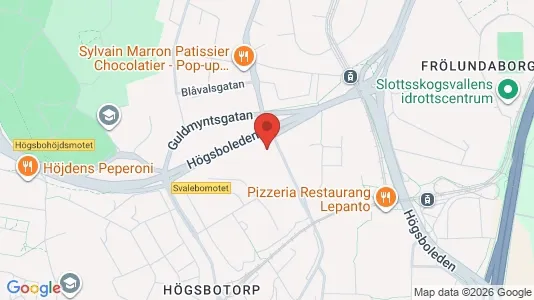 Lägenheter att hyra i Majorna-Linné - kort over placeringen