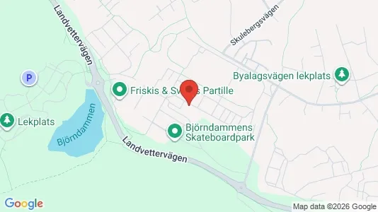 Lägenheter att hyra i Partille - kort over placeringen
