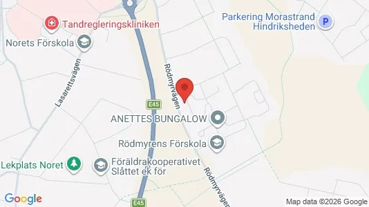 Lägenheter att hyra i Mora - kort over placeringen