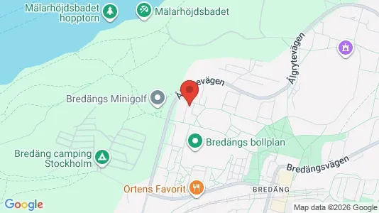 Lägenheter att hyra i Söderort - kort over placeringen