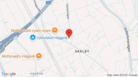 Lägenheter att hyra i Sollentuna - kort over placeringen