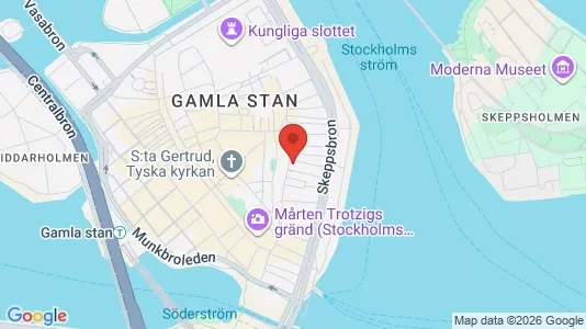 Lägenheter att hyra i Stockholm Innerstad - kort over placeringen