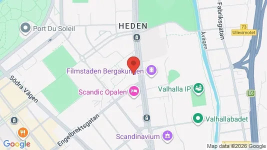 Lägenheter att hyra i Göteborg Centrum - kort over placeringen