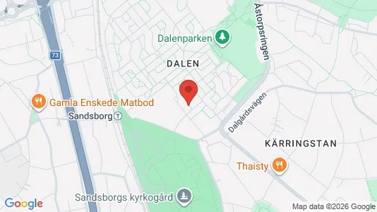 Lägenheter att hyra i Söderort - kort over placeringen