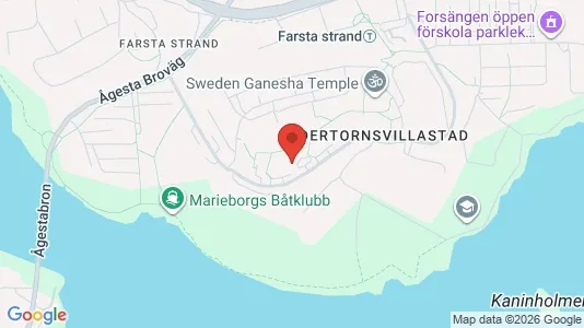 Lägenheter att hyra i Söderort - kort over placeringen